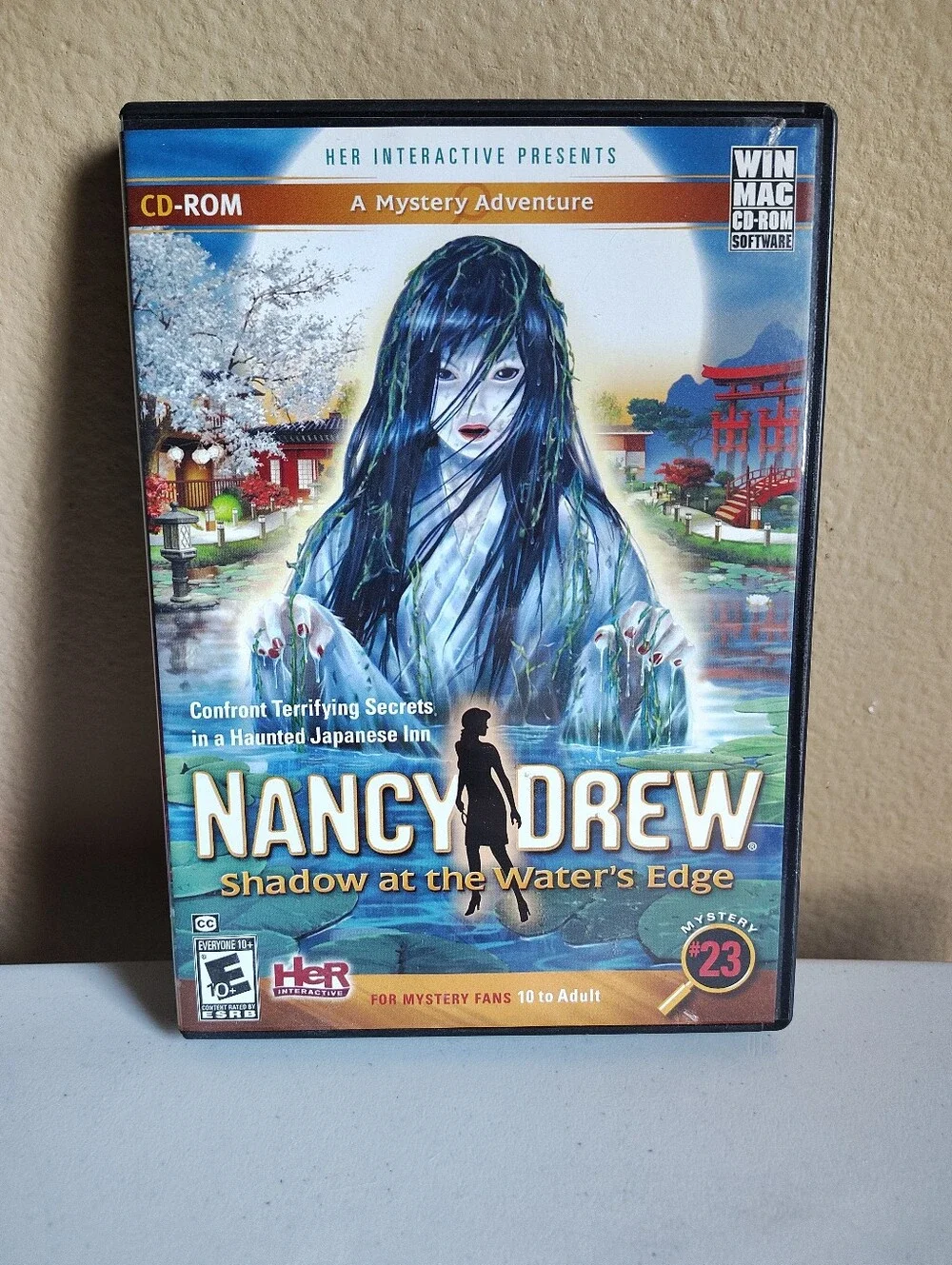 Nancy Drew Lot Of 2 PC Games-Phantom Of Venice -Shadow At The Water's Edge -Used